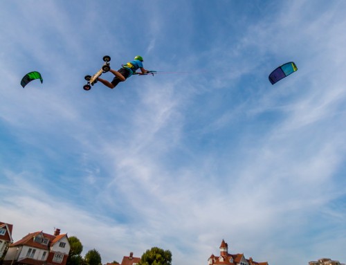 Kite Land boarding freestyle session, Kite looping fun times