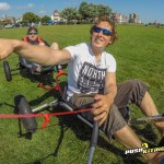 Tandem disabled fun buggy