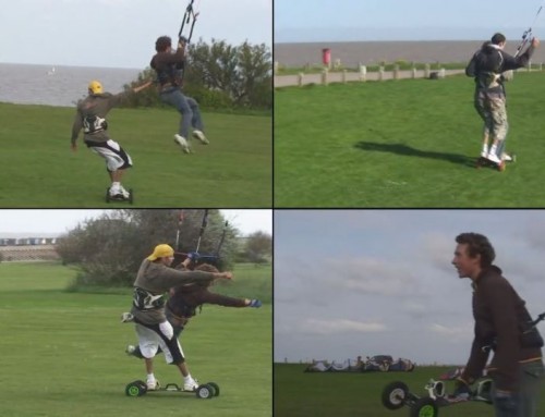 THIS IS FRINTON Extreme kite landboarding video