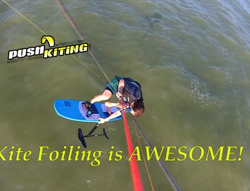 We love Hydrofoil kiteboarding 2019!