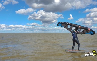 wing surfing