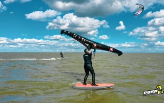 wing foiling